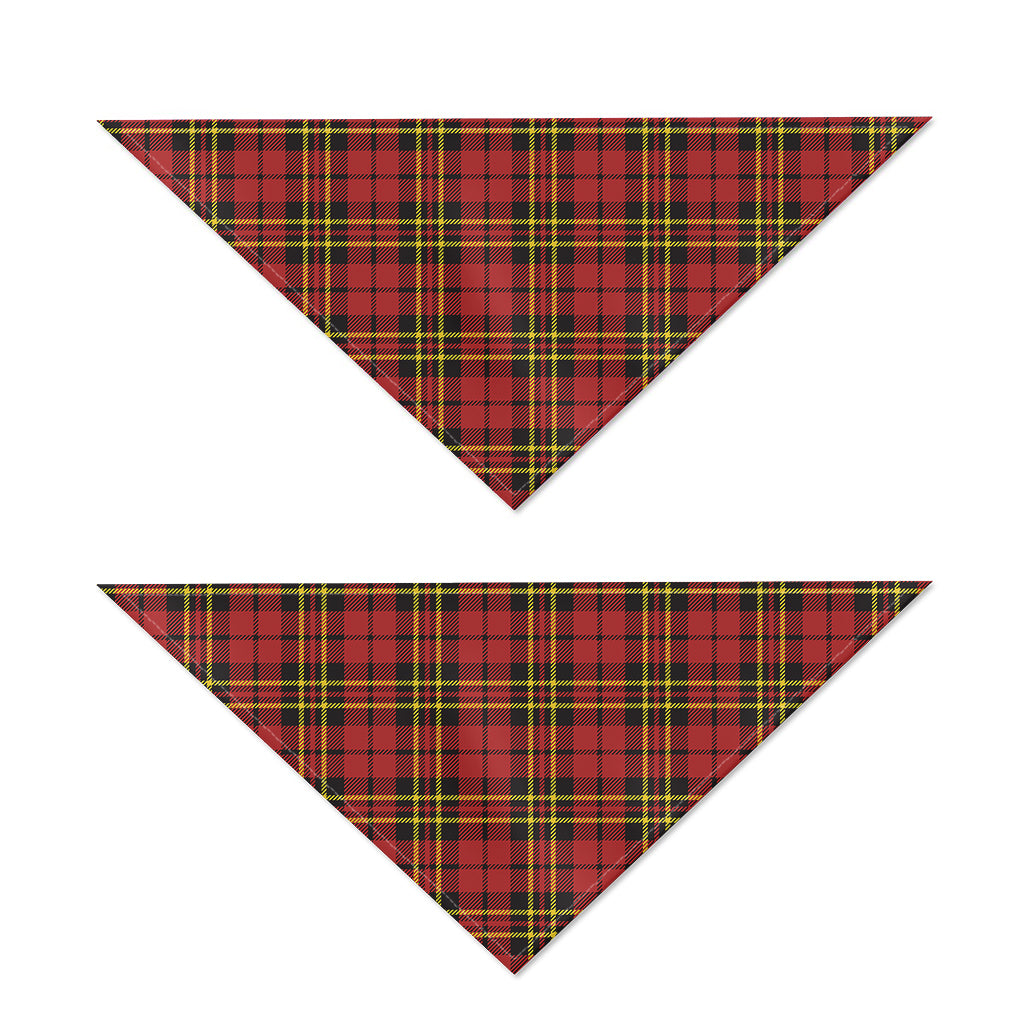 Clan Wallace Scottish Tartan Print Dog Bandana