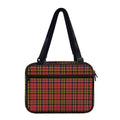 Clan Wallace Scottish Tartan Print Double Strap Bible Bag