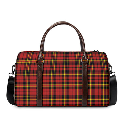 Clan Wallace Scottish Tartan Print Duffle Bag