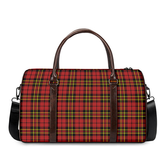 Clan Wallace Scottish Tartan Print Duffle Bag