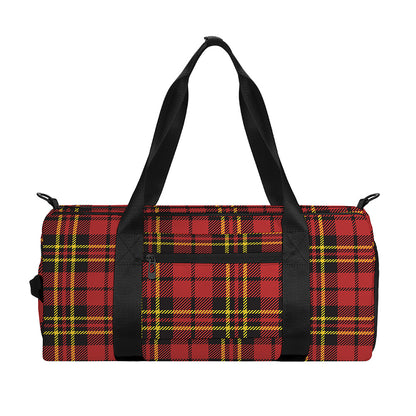 Clan Wallace Scottish Tartan Print Gym Bag