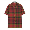 Clan Wallace Scottish Tartan Print Hawaiian Shirt