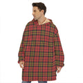 Clan Wallace Scottish Tartan Print Hoodie Blanket