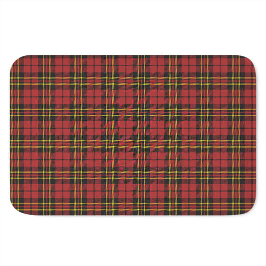 Clan Wallace Scottish Tartan Print Indoor Door Mat