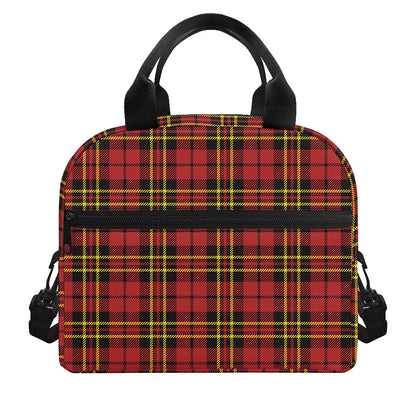 Clan Wallace Scottish Tartan Print Insulated Lunch Bag