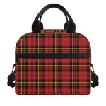 Clan Wallace Scottish Tartan Print Insulated Lunch Bag