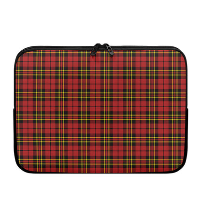Clan Wallace Scottish Tartan Print Laptop Sleeve