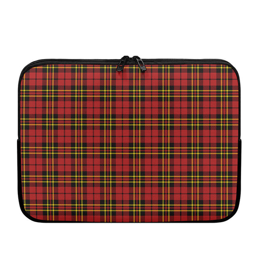 Clan Wallace Scottish Tartan Print Laptop Sleeve