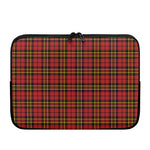 Clan Wallace Scottish Tartan Print Laptop Sleeve