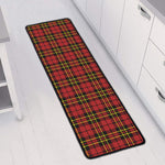 Clan Wallace Scottish Tartan Print Long Kitchen Mat