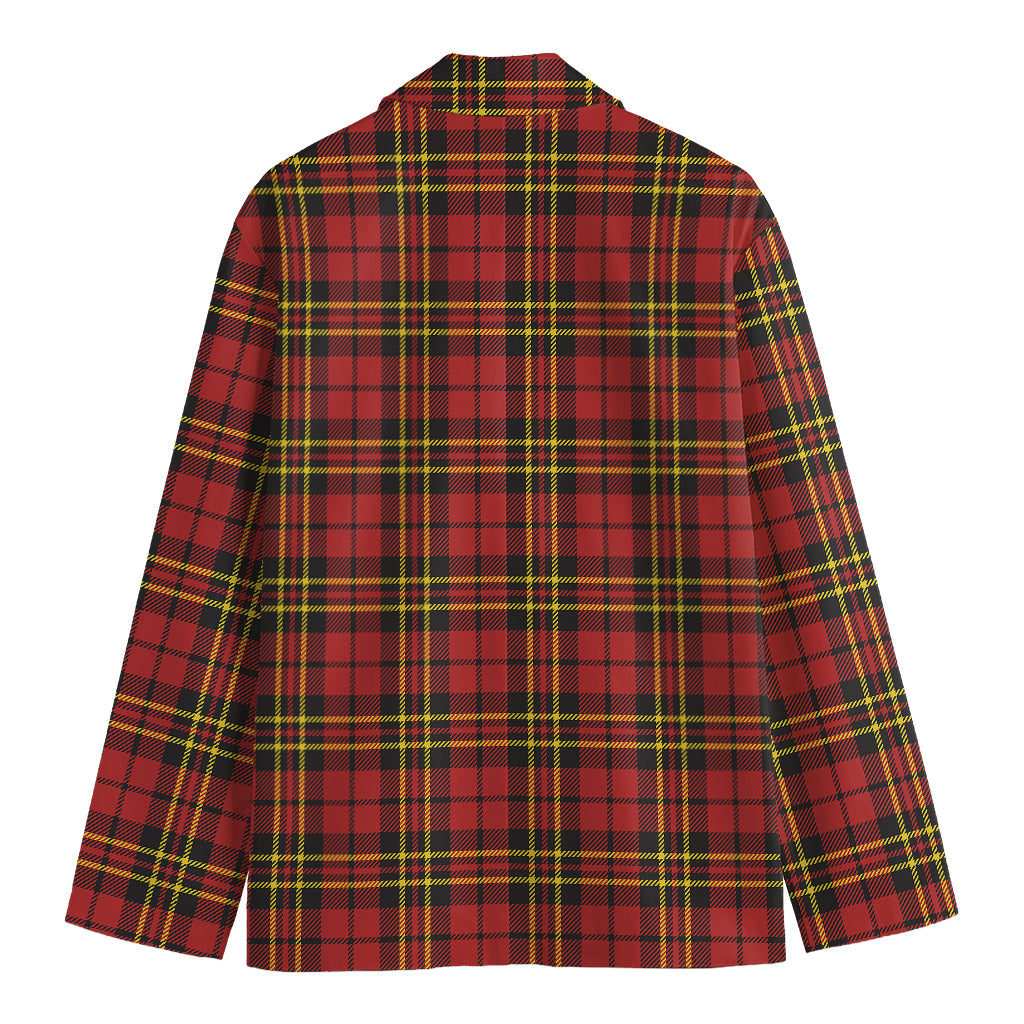 Clan Wallace Scottish Tartan Print Men's Blazer