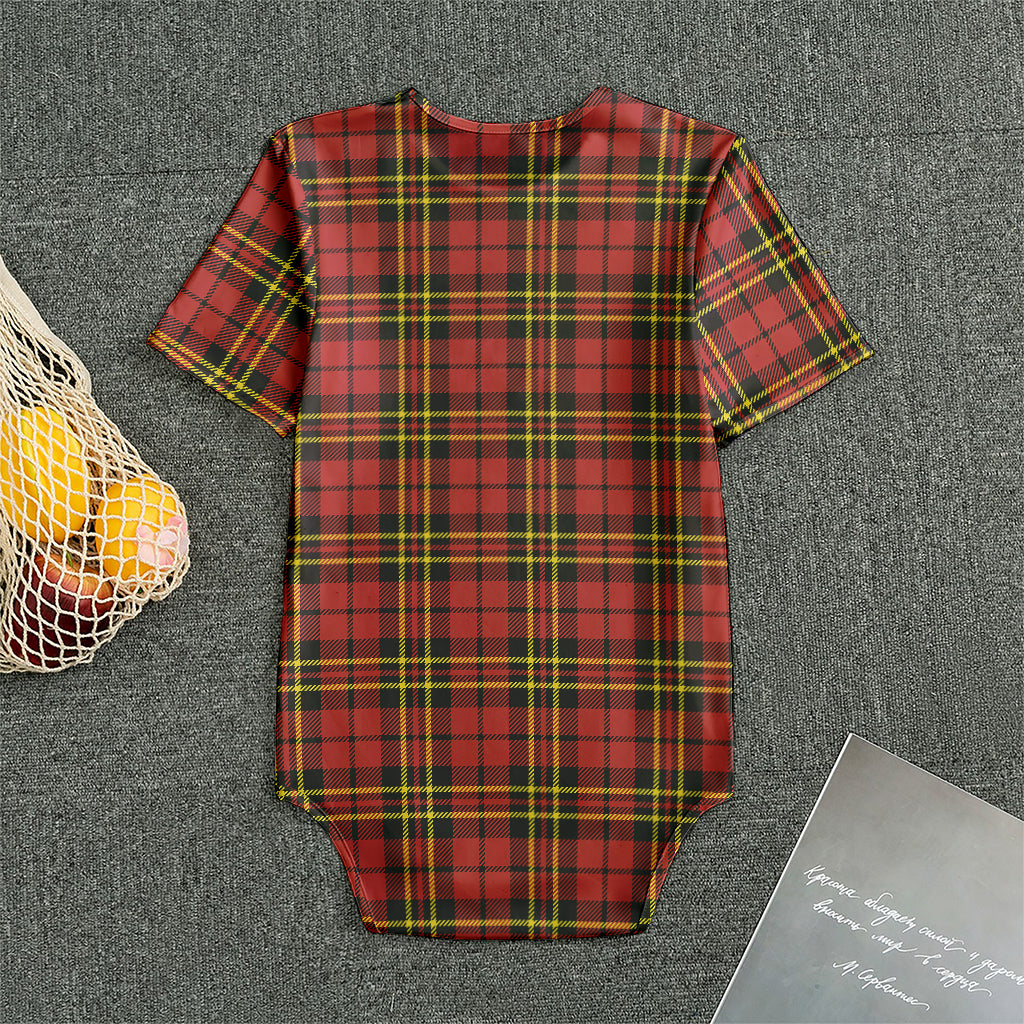 Clan Wallace Scottish Tartan Print Men's Bodysuit