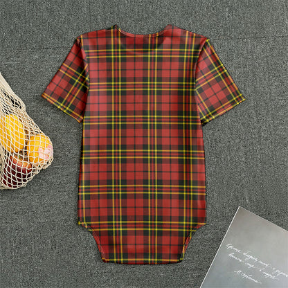 Clan Wallace Scottish Tartan Print Men's Bodysuit
