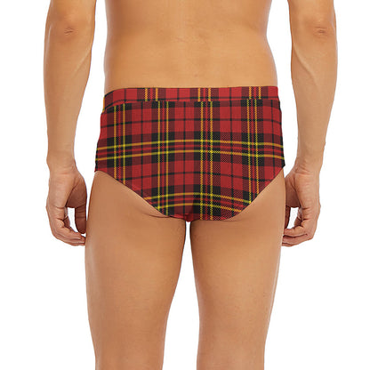Clan Wallace Scottish Tartan Print Men's Briefs