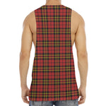Clan Wallace Scottish Tartan Print Men's Muscle Tank Top