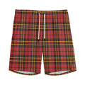 Clan Wallace Scottish Tartan Print Men's Athletic Shorts