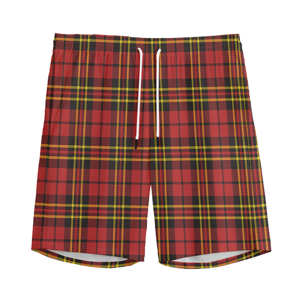Clan Wallace Scottish Tartan Print Men's Sports Shorts