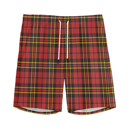 Clan Wallace Scottish Tartan Print Men's Sports Shorts
