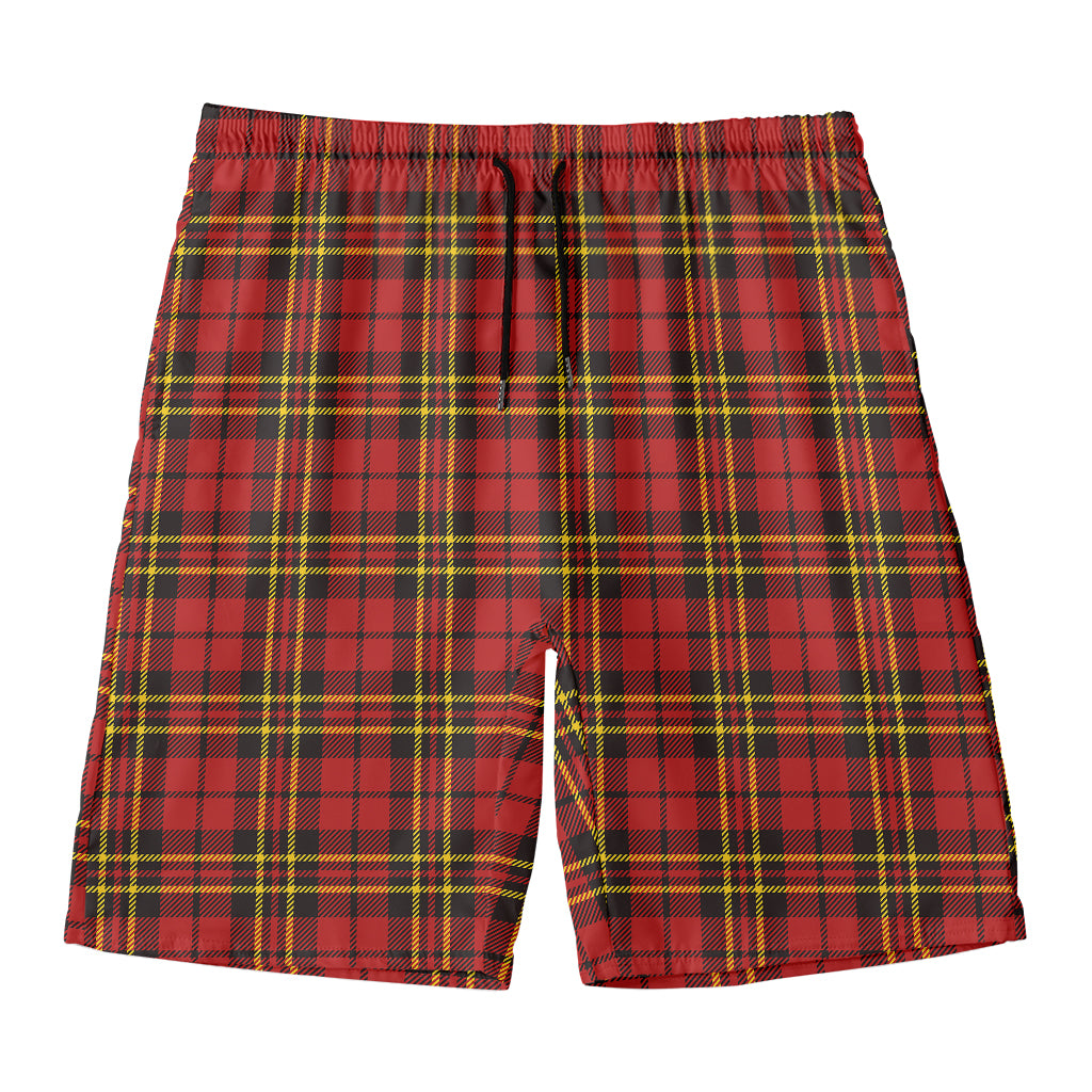 Clan Wallace Scottish Tartan Print Men's Swim Trunks