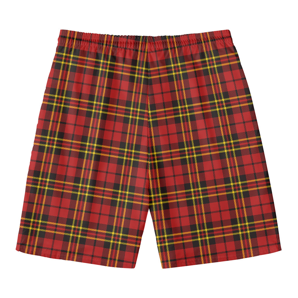 Clan Wallace Scottish Tartan Print Men's Swim Trunks