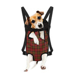 Clan Wallace Scottish Tartan Print Pet Carrier Backpack