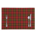 Clan Wallace Scottish Tartan Print Placemat
