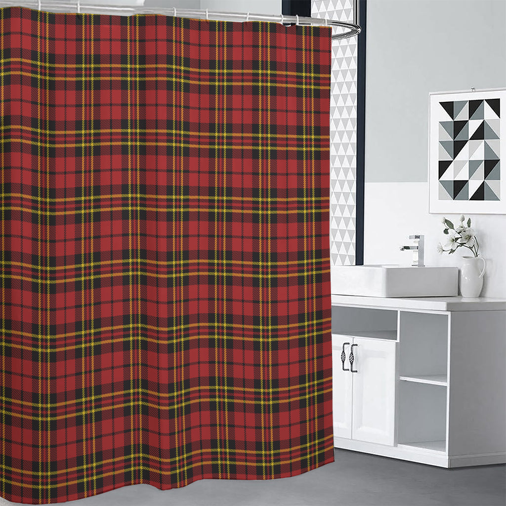 Clan Wallace Scottish Tartan Print Premium Shower Curtain