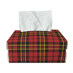 Clan Wallace Scottish Tartan Print Rectangle Tissue Box Cover