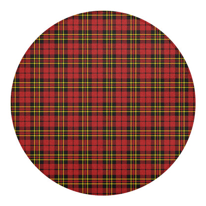 Clan Wallace Scottish Tartan Print Round Blanket