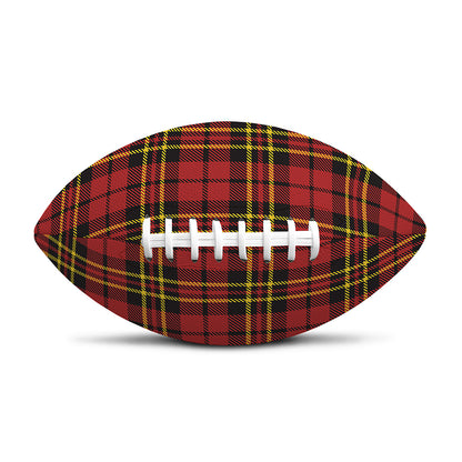 Clan Wallace Scottish Tartan Print Rugby Ball