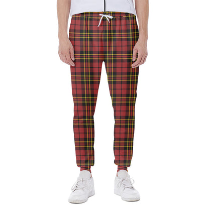 Clan Wallace Scottish Tartan Print Scuba Joggers