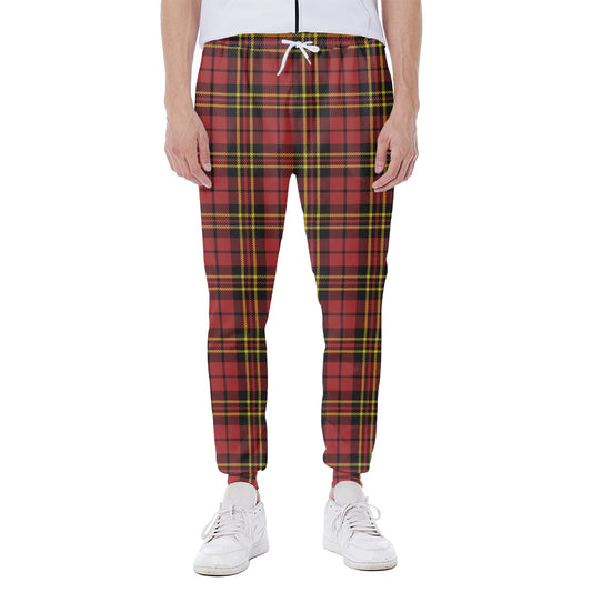Clan Wallace Scottish Tartan Print Scuba Joggers