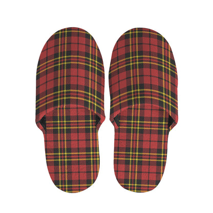 Clan Wallace Scottish Tartan Print Slippers