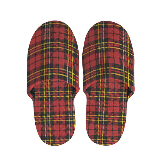 Clan Wallace Scottish Tartan Print Slippers