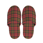 Clan Wallace Scottish Tartan Print Slippers