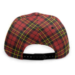 Clan Wallace Scottish Tartan Print Snapback Cap