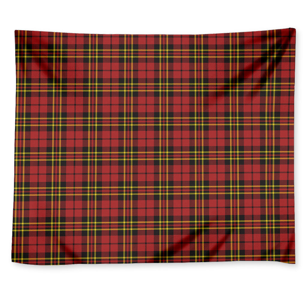 Clan Wallace Scottish Tartan Print Tapestry