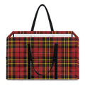 Clan Wallace Scottish Tartan Print Utility Tote Bag