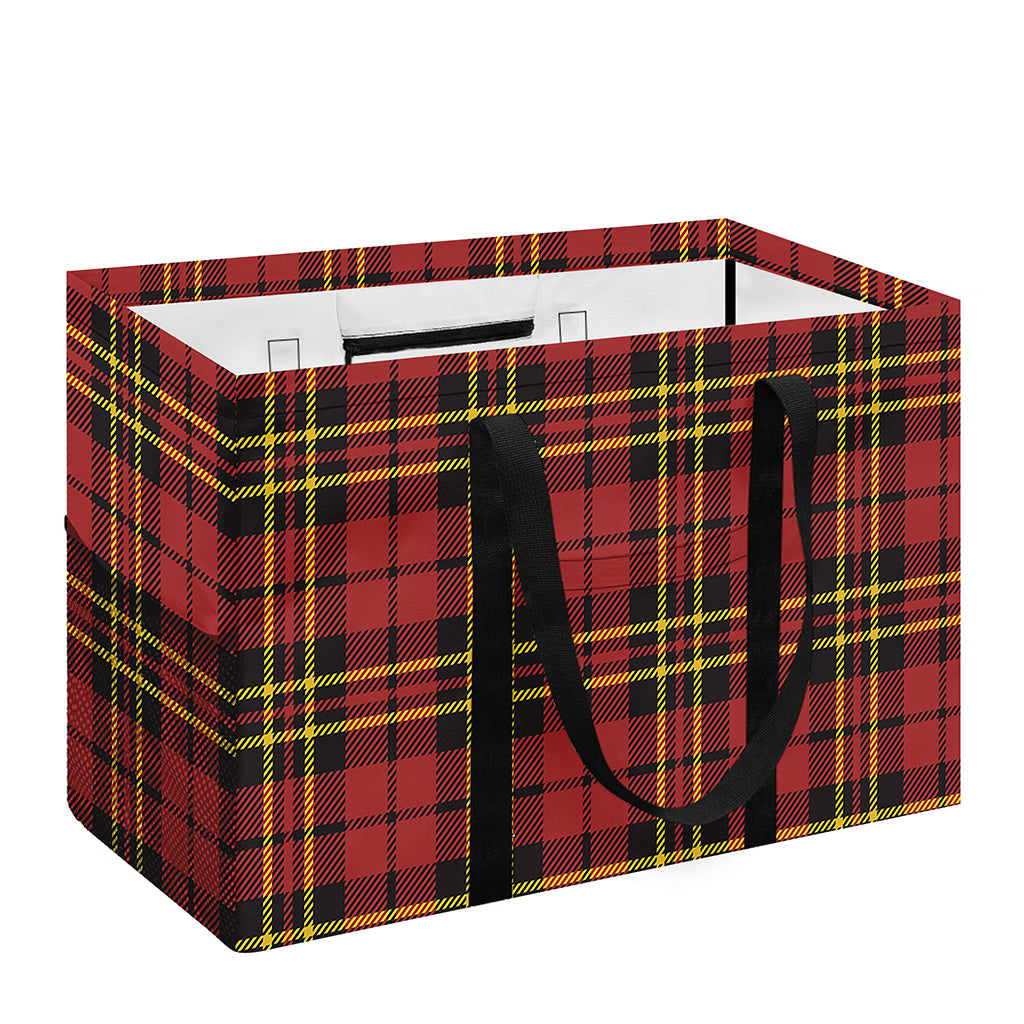 Clan Wallace Scottish Tartan Print Utility Tote Bag