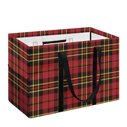 Clan Wallace Scottish Tartan Print Utility Tote Bag