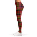 Clan Wallace Scottish Tartan Print Women's Leggings