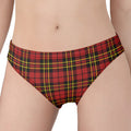 Clan Wallace Scottish Tartan Print Women's Panties