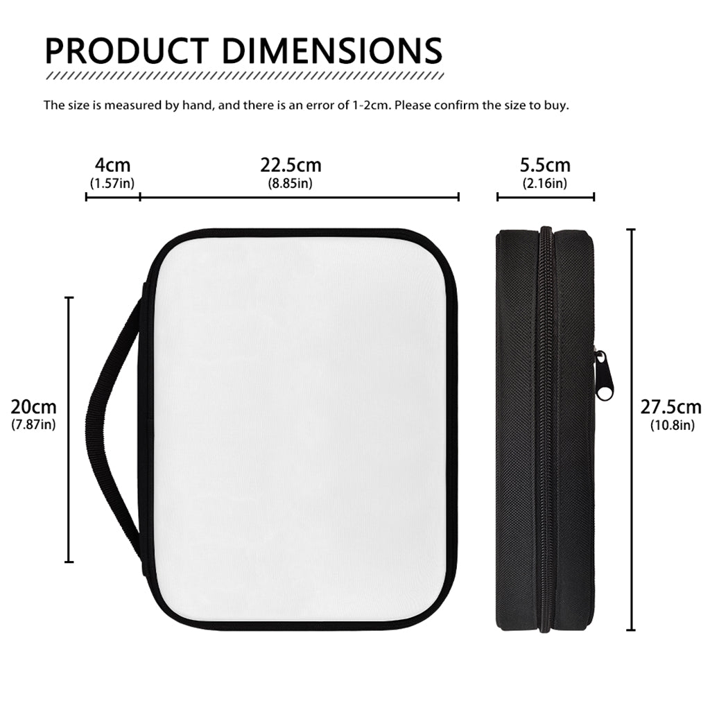 Cartoon Casino Card Pattern Print Classic Bible Case