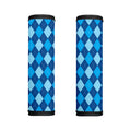 Classic Blue Argyle Pattern Print Handle Covers