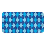 Classic Blue Argyle Pattern Print Towel