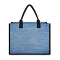 Classic Blue Denim Jeans Print Canvas Tote Bag