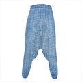 Classic Blue Denim Jeans Print Hammer Pants