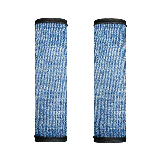 Classic Blue Denim Jeans Print Handle Covers