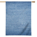 Classic Blue Denim Jeans Print House Flag