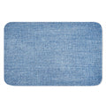 Classic Blue Denim Jeans Print Indoor Door Mat